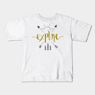 Explore Wilderness Kids T-Shirt